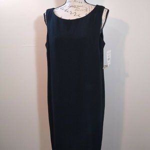 Norton McNaughton LBD Sleeveless Popover N…